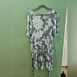 Torrid tie dye super soft romper